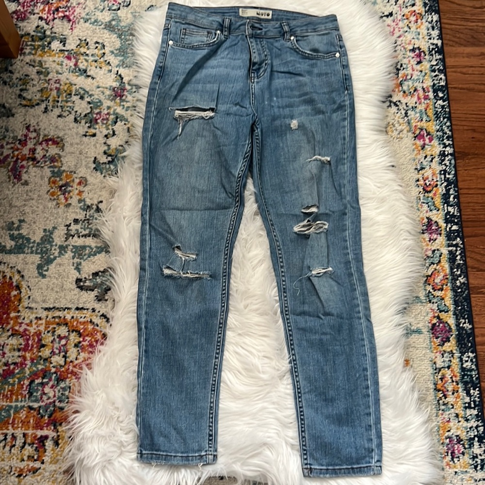 Topshop ripped jeans